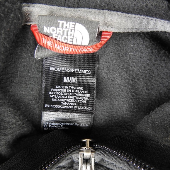 The North Face Black Fleece Lined Coat Jacket - Picture 6 of 8